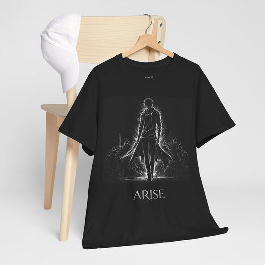 ARISE – Solo Leveling Inspired Shadow Monarch Anime T-Shirt | Unisex