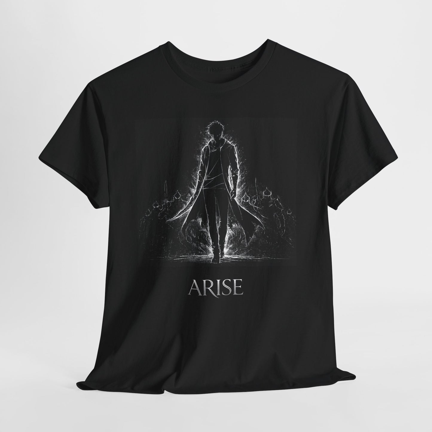ARISE – Solo Leveling Inspired Shadow Monarch Anime T-Shirt | Unisex