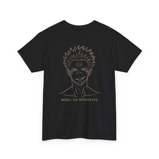 Jujutsu Kaisen Inspired T-Shirt | Unisex | Sukunas' Hand Sign and Smirk