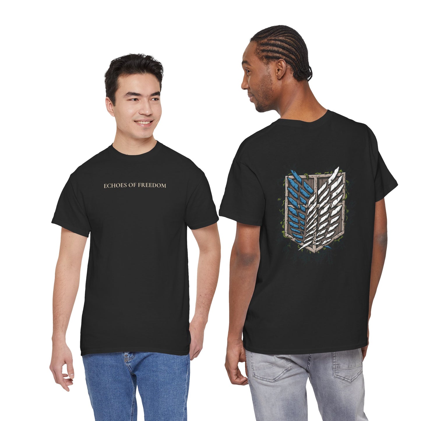 Attack On Titan inspired T-Shirt | Unisex | Echoes of Freedom Tee