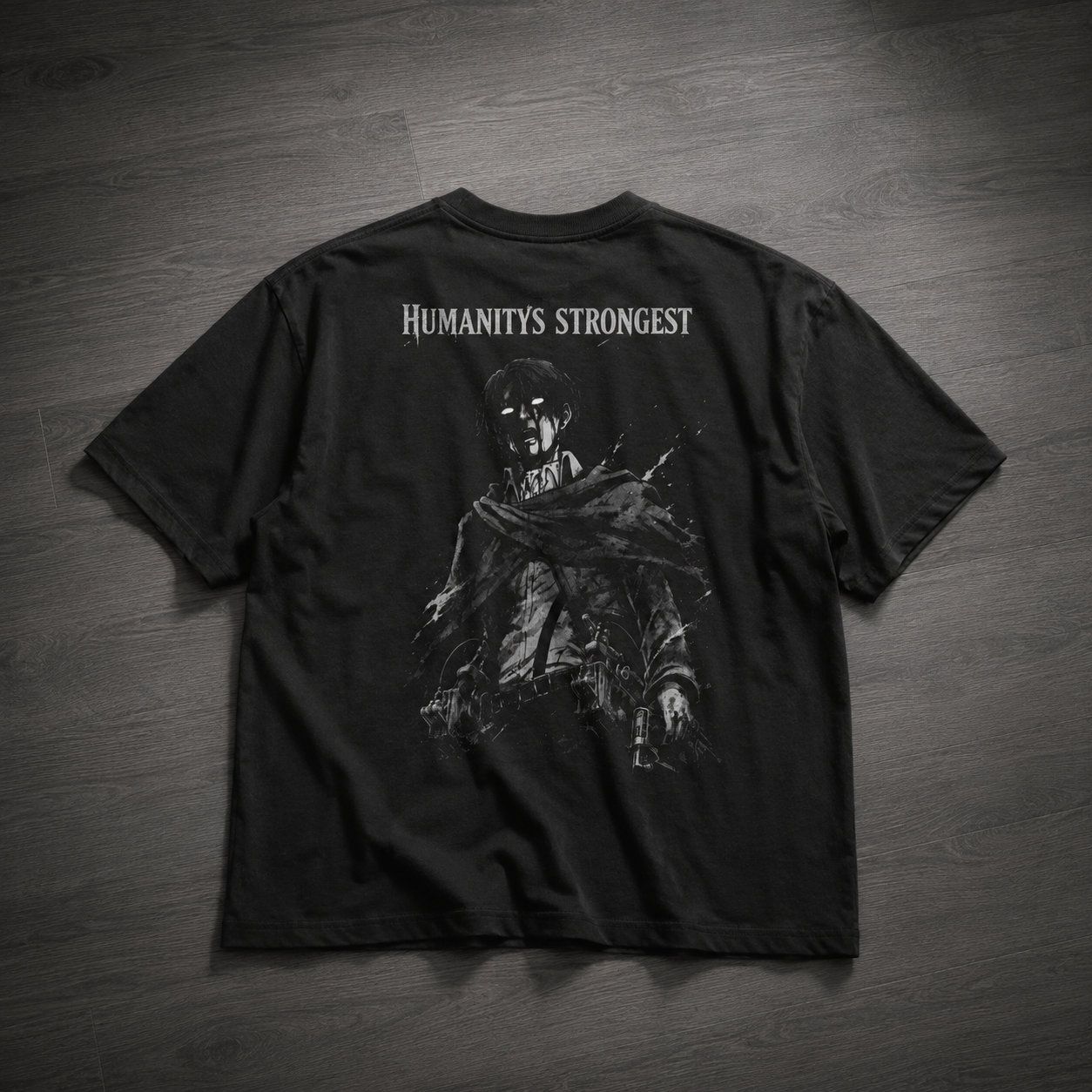 Levi Ackerman "Humanity's Strongest" T-Shirt | Attack on Titan