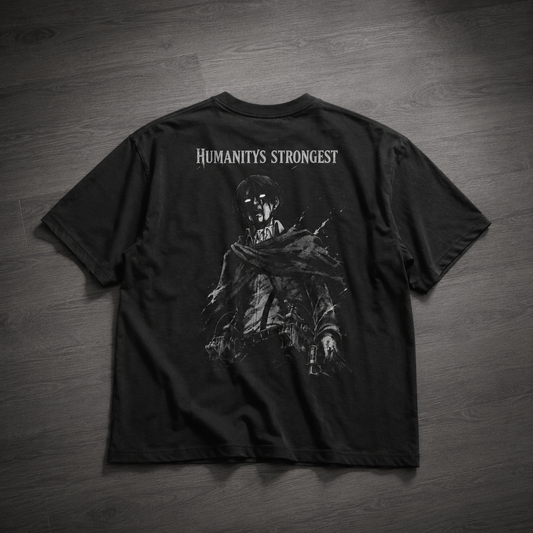 Levi Ackerman "Humanity's Strongest" T-Shirt | Attack on Titan