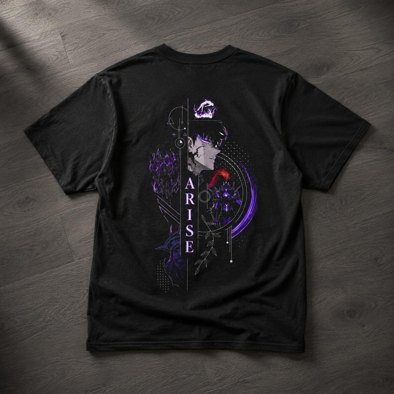Solo Leveling T-Shirt | Jinwoo Shadow Monarch