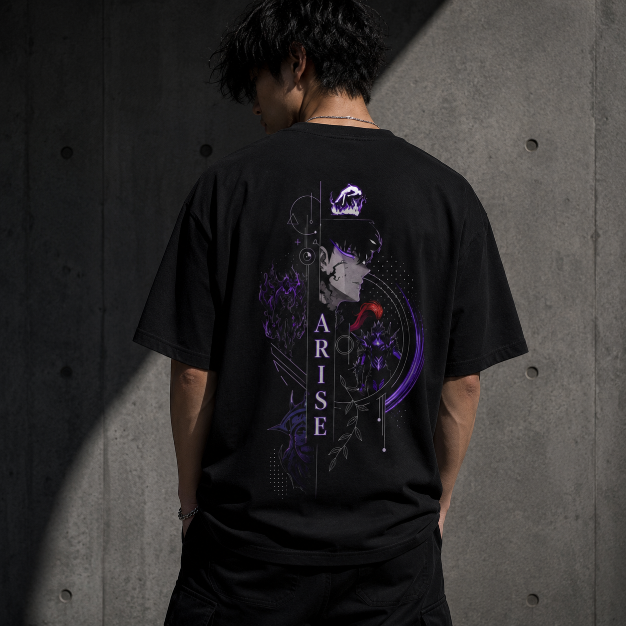 Solo Leveling T-Shirt | Jinwoo Shadow Monarch