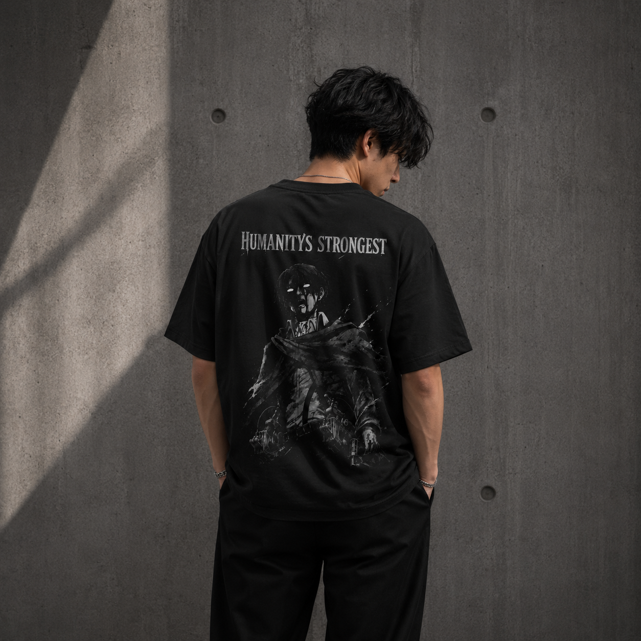 Levi Ackerman "Humanity's Strongest" T-Shirt | Attack on Titan