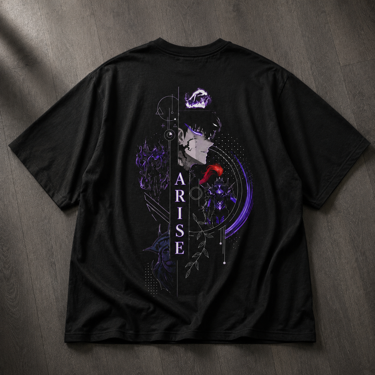 Jinwoo "Shadow Monarch" T-Shirt | Solo Leveling