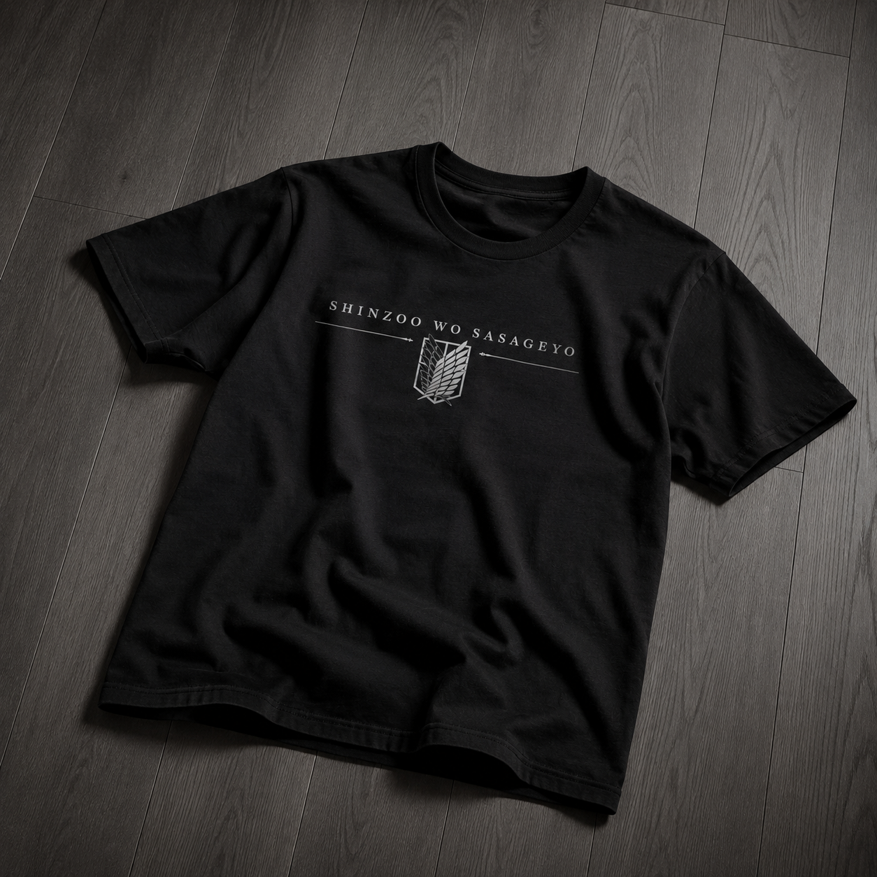 Attack on Titan "Shinzou wo Sasageyo" T-Shirt – Erwin Smith