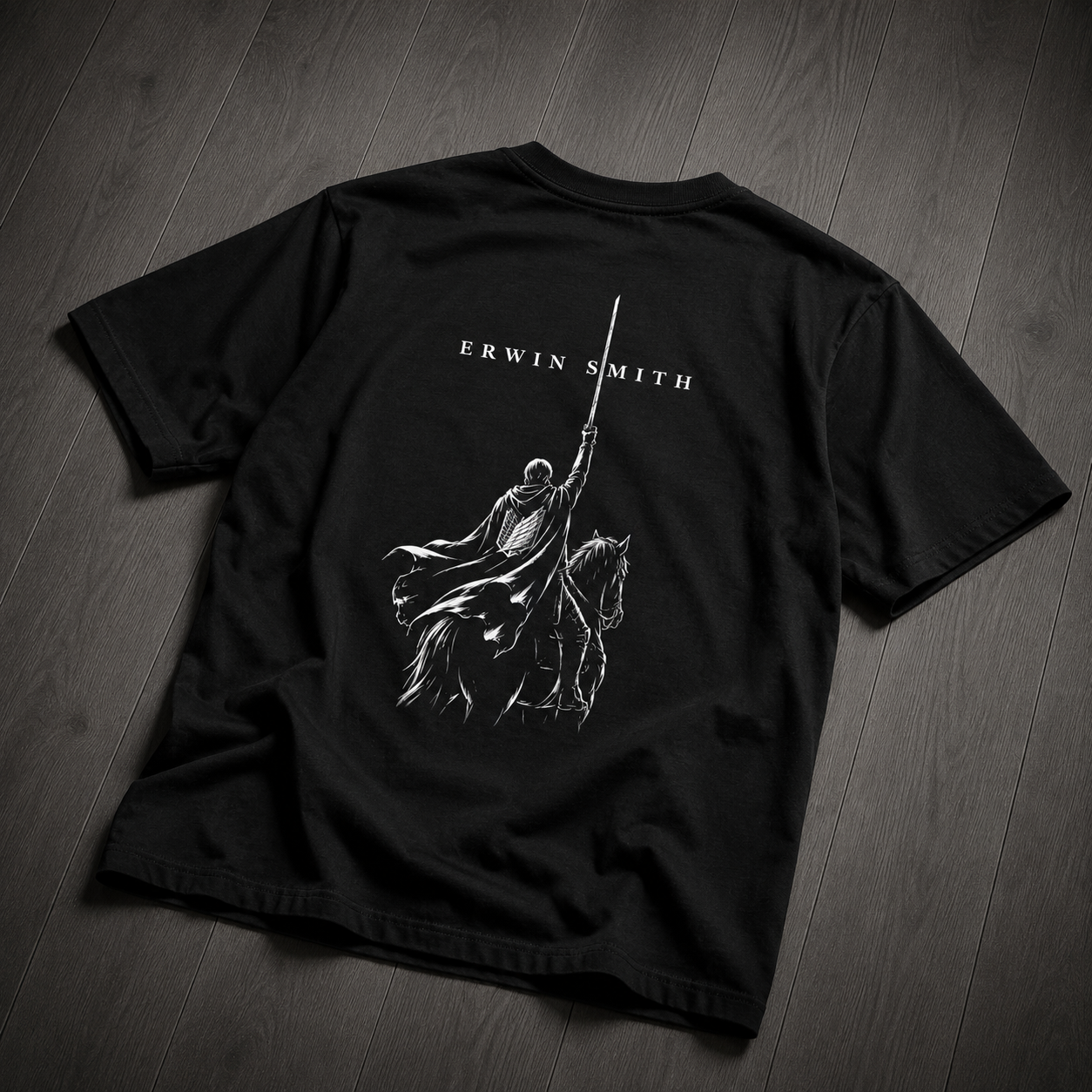Attack on Titan "Shinzou wo Sasageyo" T-Shirt – Erwin Smith