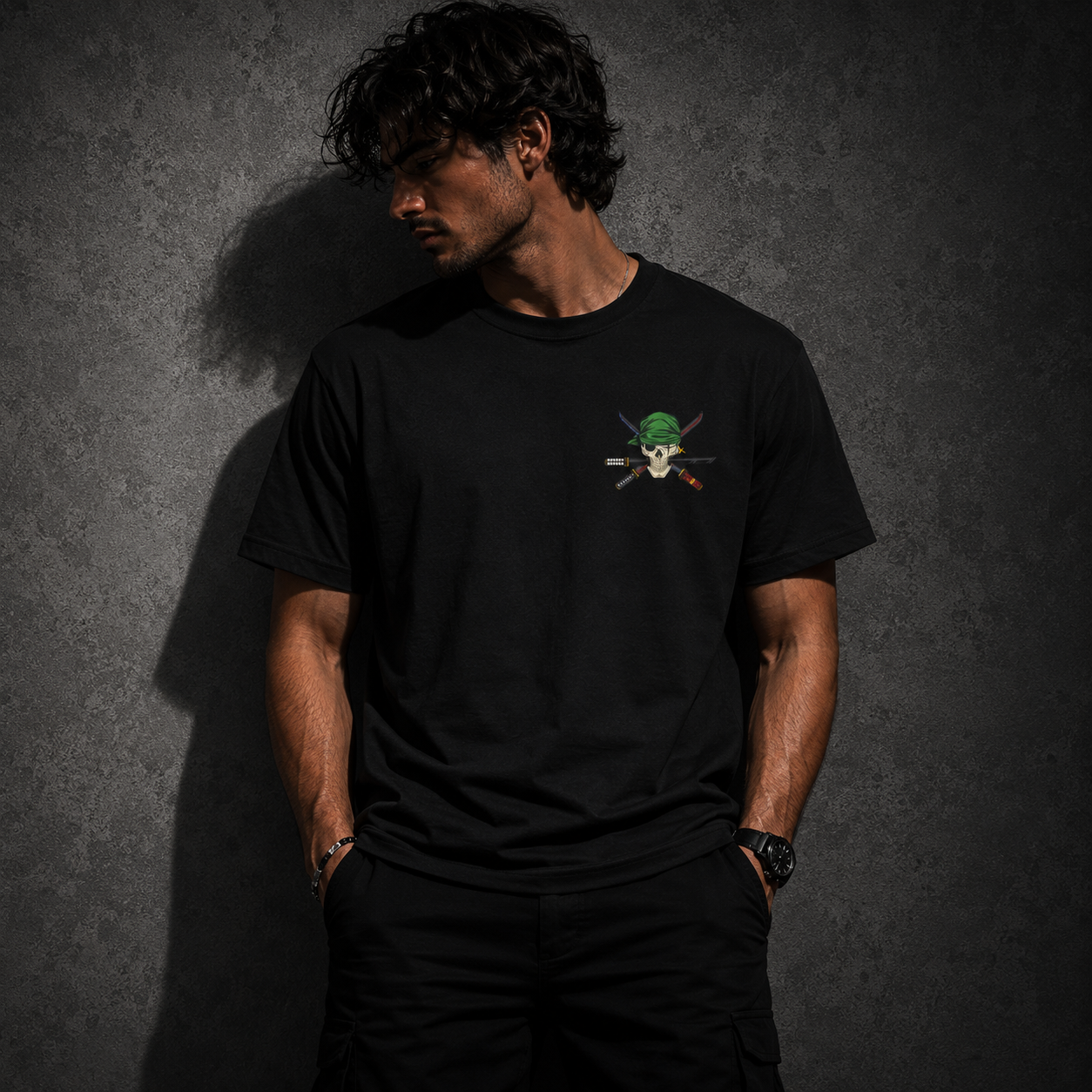 Roronoa Zoro T-Shirt |  'Nothing Happened' One Piece